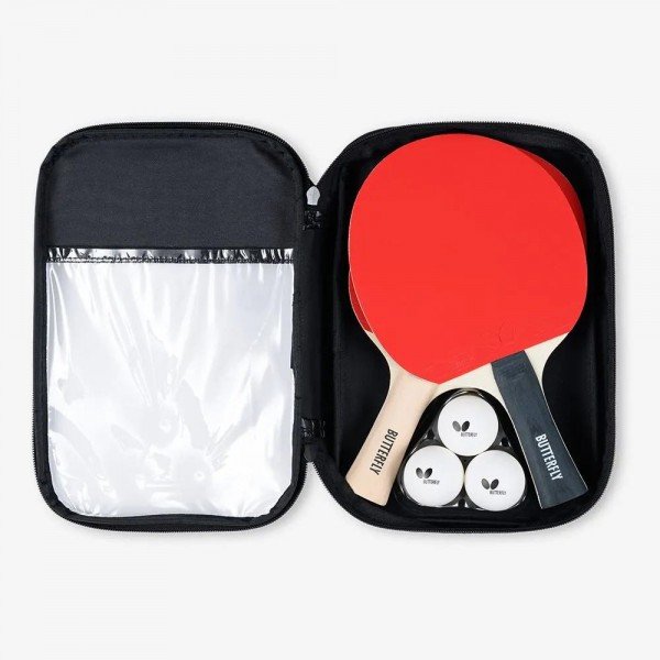 Butterfly Racket Set Easy (2) stalo teniso rakečių rinkinys