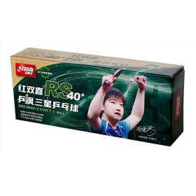 DHS RS40+ 3*** ITTF kamuoliukai, 10 vnt.