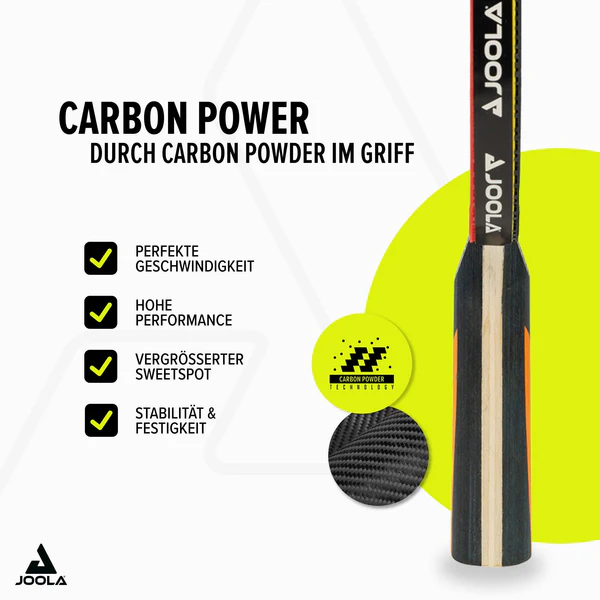 JOOLA Table Tennis Racket Carbon Control