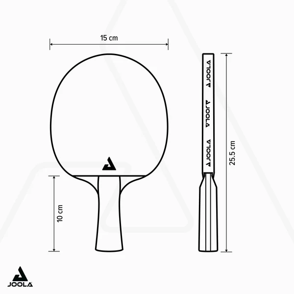 JOOLA Table Tennis Racket Carbon Control