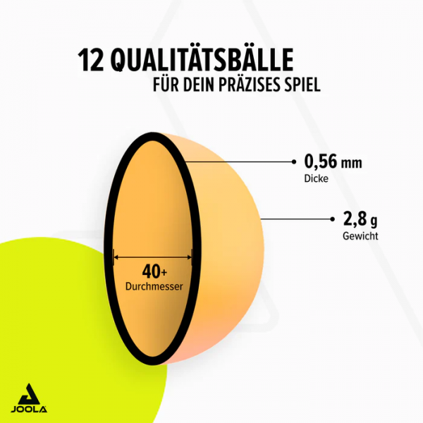 Joola kamuoliukai spinball 2,12vnt. Joola kamuoliukai spinball 2,12vnt.