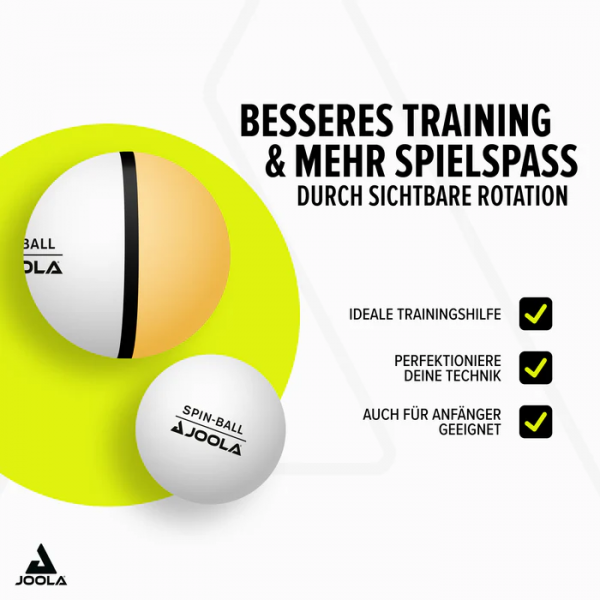 Joola kamuoliukai spinball 2,12vnt. Joola kamuoliukai spinball 2,12vnt.