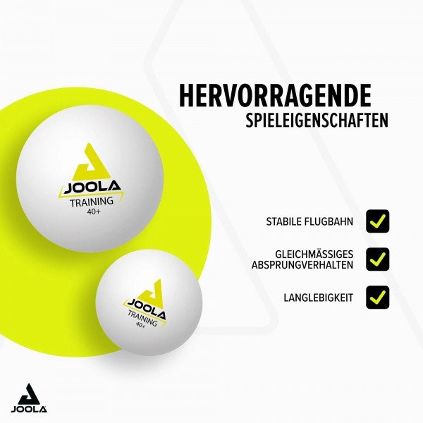 Joola stalo teniso treniruočių kamuoliukai 40+ 120 vnt.