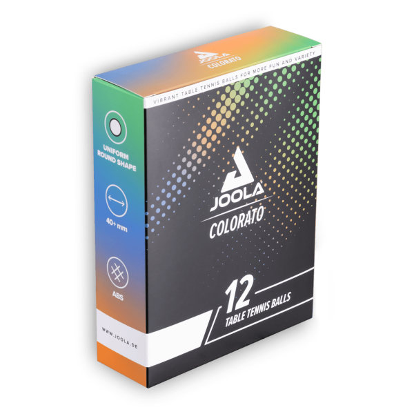 JOOLA kamuoliukai Colorato, 12 vnt.