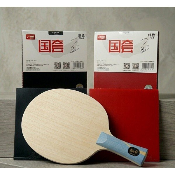 DHS W968 Gold Grand Slam + Ma Long rubber set