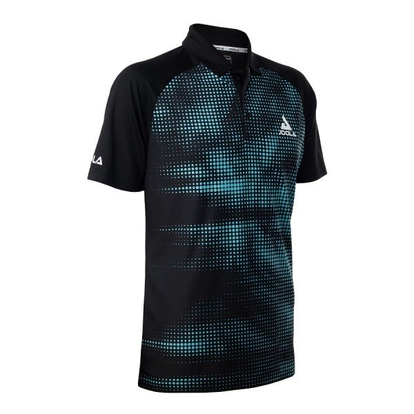 Marškinėliai Joola Plexus black/turquoise