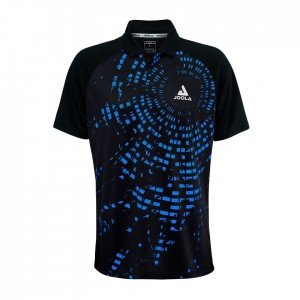 Marškinėliai Joola Centrela Polo black/blue