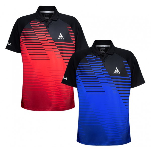 Marškinėliai Joola Zephir Polo black/red