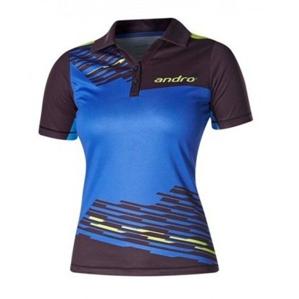 Marškinėliai andro Luke Women blue/black