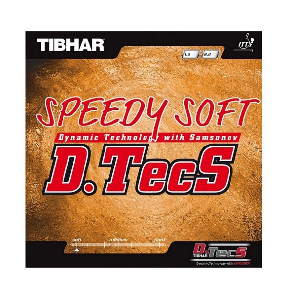 Trumpi dantukai Tibhar Speedy Soft D.Tecs