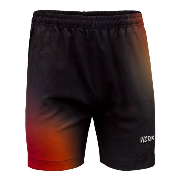 Stalo teniso šortai Victas V-Shorts 320, juodi / raudoni
