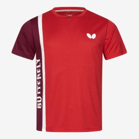 Butterfly T-Shirt Saijo Red