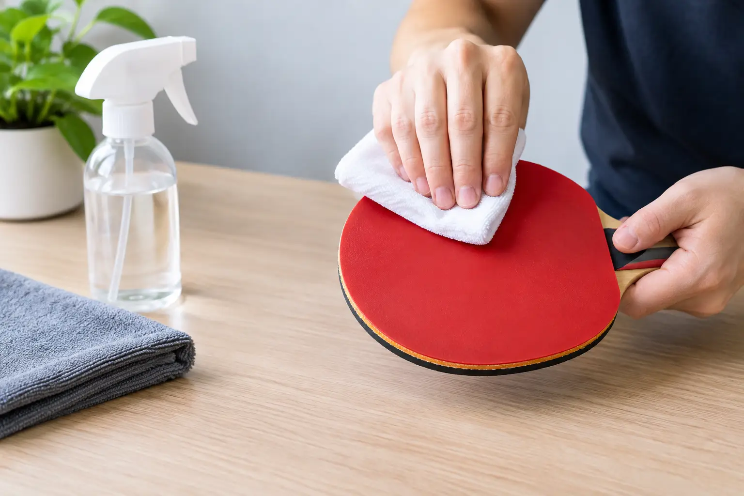 How to Clean Table Tennis Rubber Safely at Home